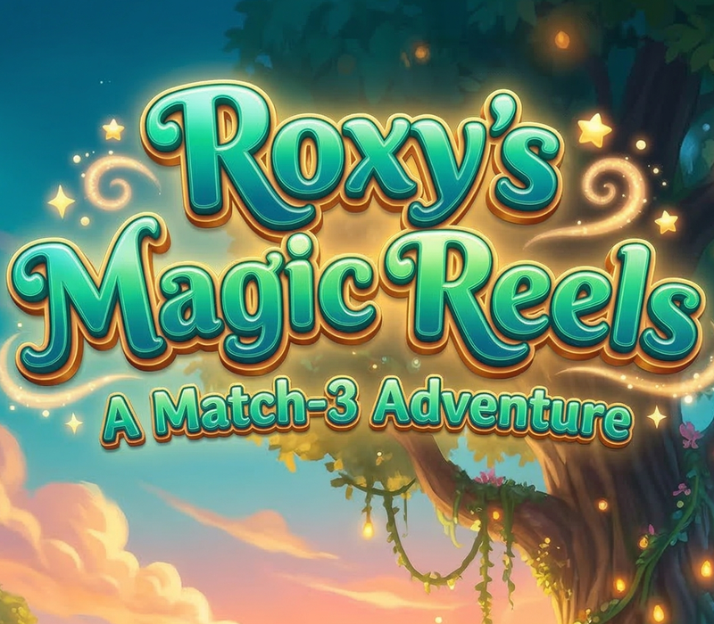 Roxy's Magic Reels — menu screen