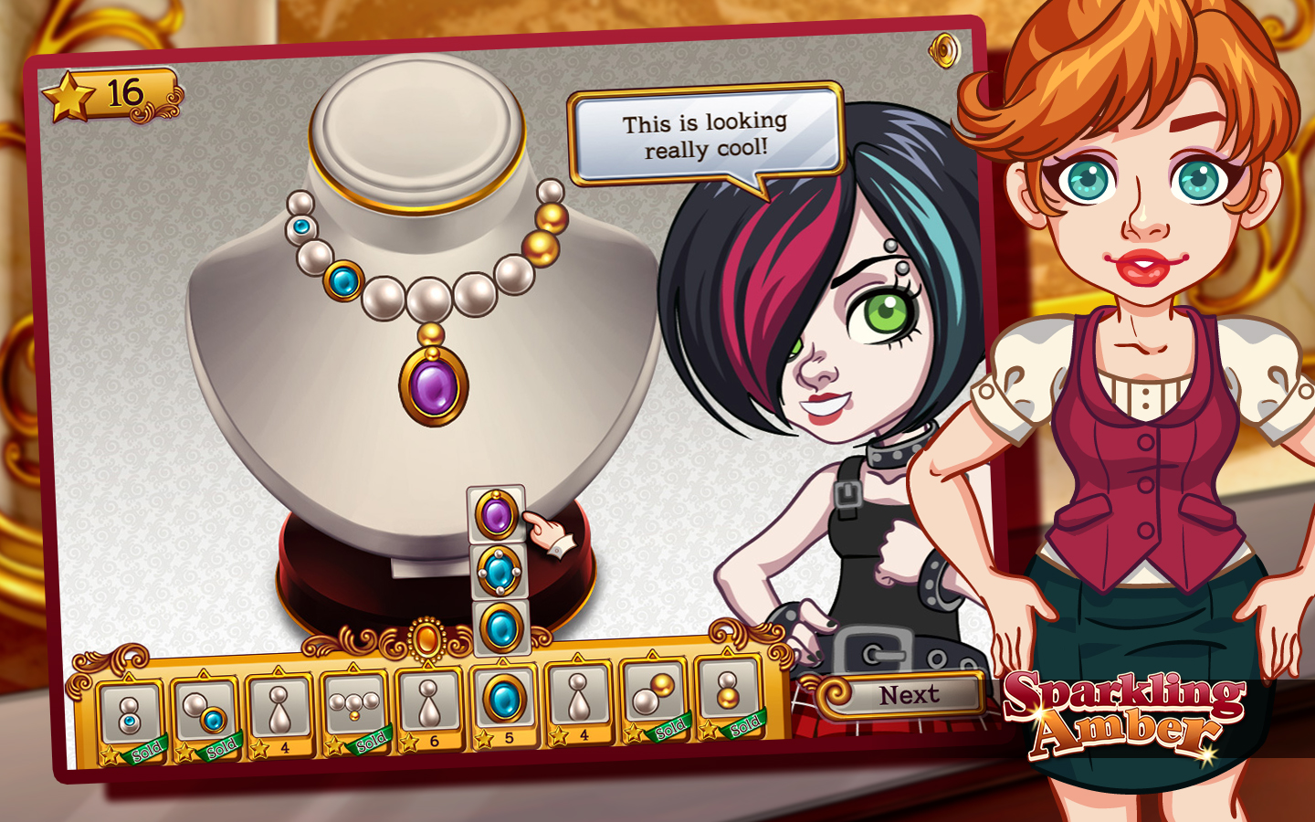 Sparkling Amber screenshot